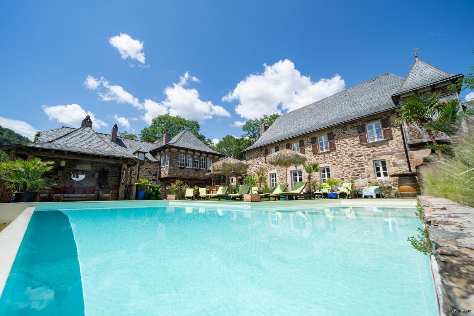 Château de Longcol Hotel La Fouillade Exterior foto