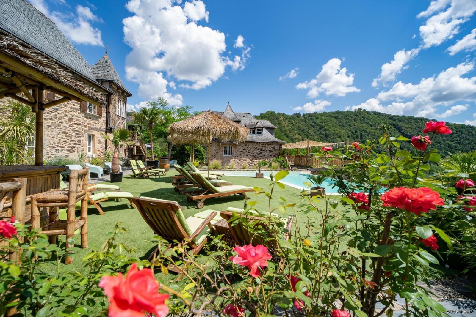 Château de Longcol Hotel La Fouillade Exterior foto