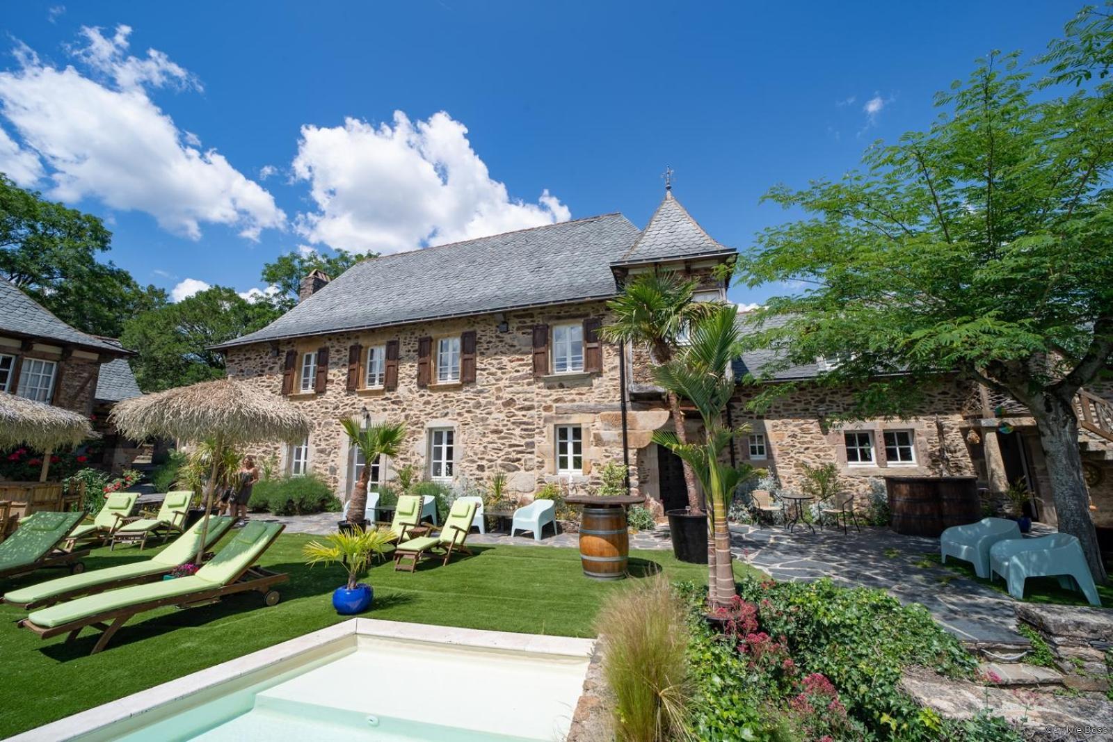 Château de Longcol Hotel La Fouillade Exterior foto